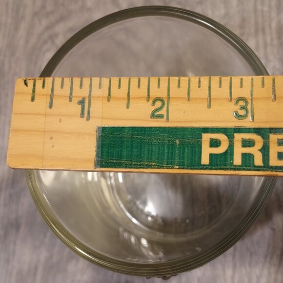 Vintage Heritage  Pewter Coffee Tea Hot Cocoa Grapes with Vine Clear Glass  1996 - Picture 8 of 8